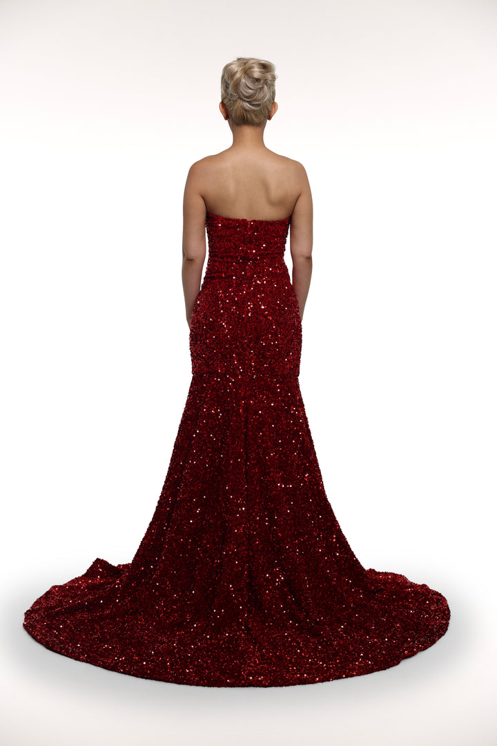 Ruby Gown 'Made to Order'