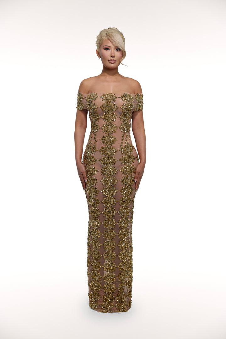 Gold Leaf Dress