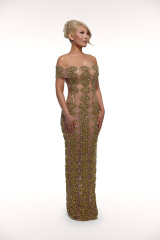 Gold Leaf Dress