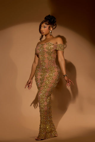 Gold Leaf Dress