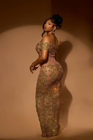 Gold Leaf Dress
