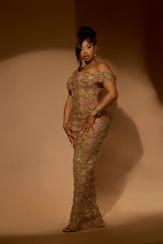 Gold Leaf Dress
