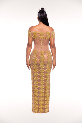 Gold Leaf Dress