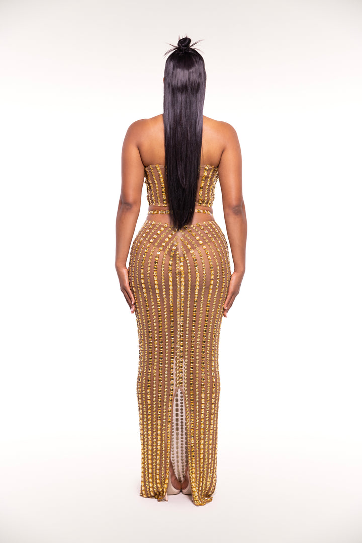 Crystel Two-Piece Maxi