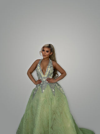Princess Tiana Gown “Ready To Ship”