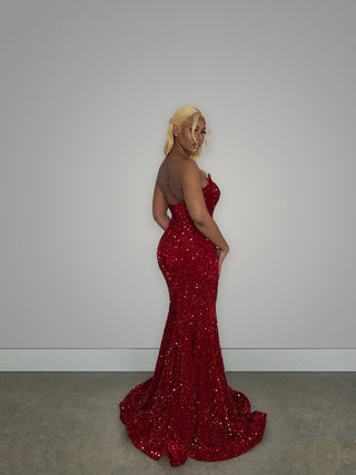Ruby Gown “Ready To Ship”