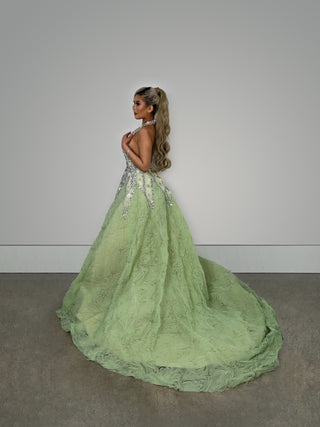 Princess Tiana Gown “Ready To Ship”